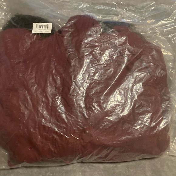 Jason Maxwell NWT Outerwear Faux Fur Around Hood XL Zip Snaps Pockets Drawstring - Picture 10 of 12